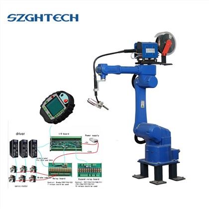 SZGH welding robot arm can be used in construction machinery manufacturing, automobile manufacturing, electronic equipment, shipbuilding, metal doors &windows, furniture and other fields.