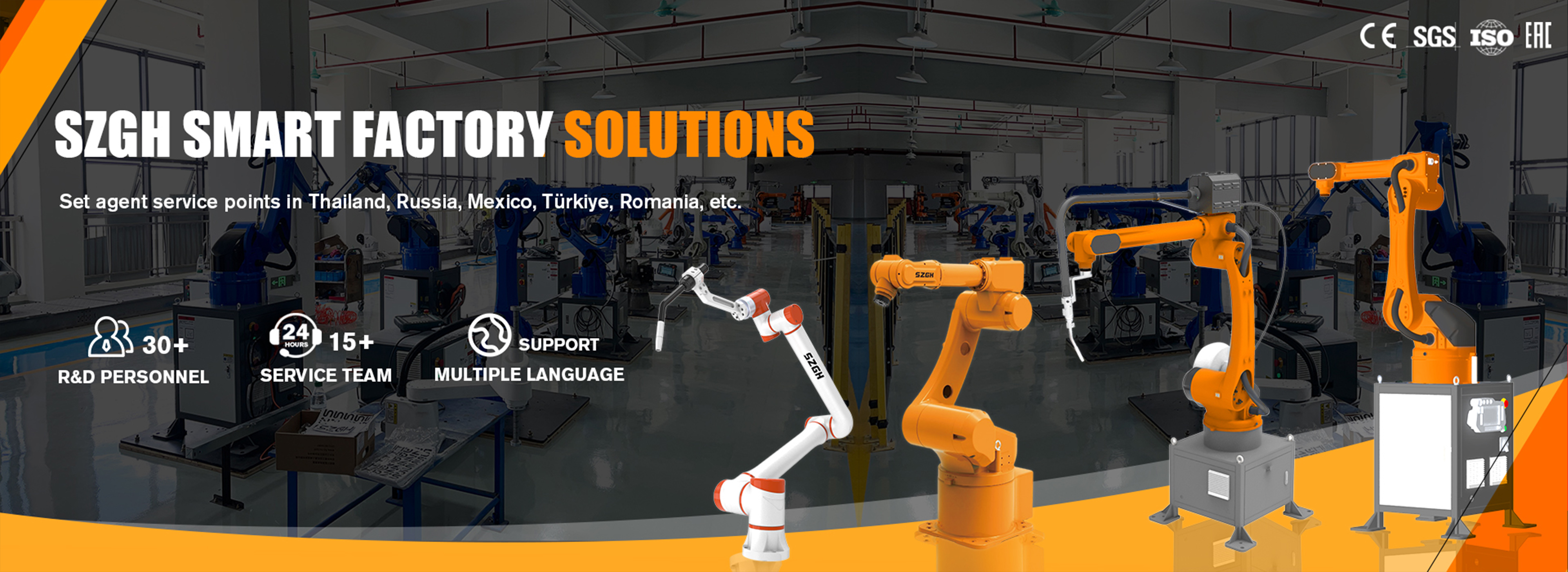 SZGH Robots Empower The Automation,High-Speed Precision, Leading the Changing Of Future Manufacturing
